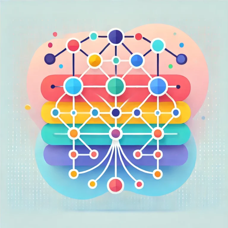 a neural network with multiple layers input hidden and output