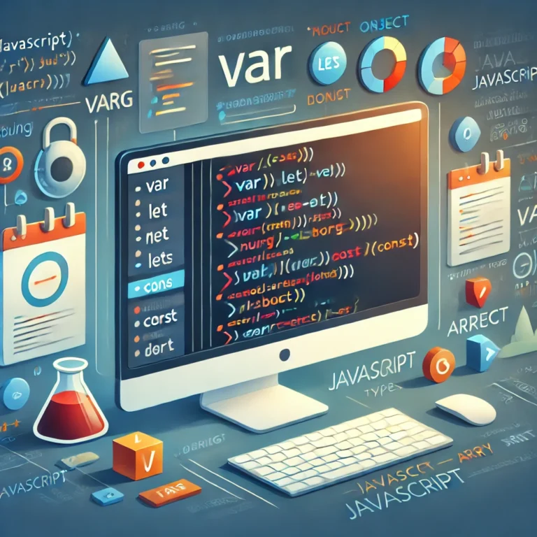 concept of variables and data types in JavaScript