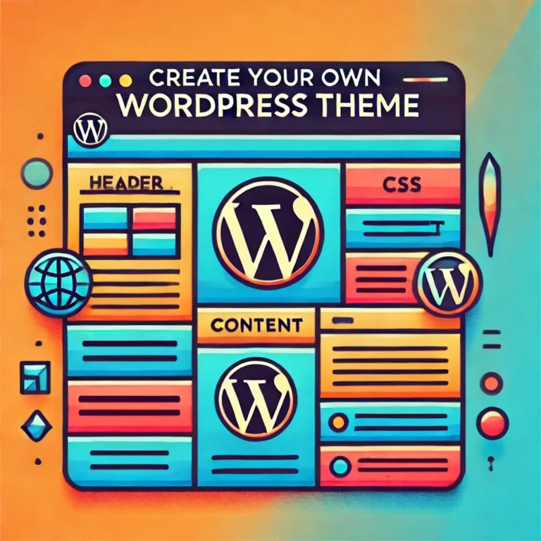 create a WordPress theme