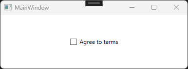 WPF Checkbox