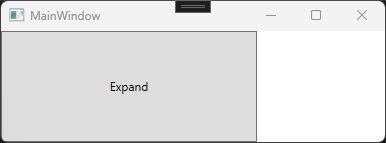 WPF grid expand example