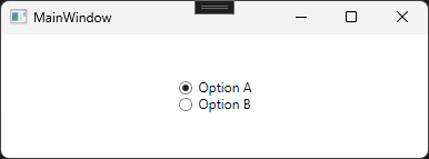 WPF Radio Button