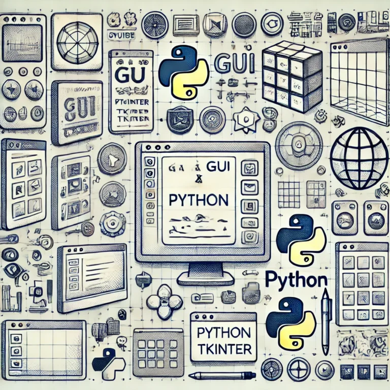 بناء تطبيق GUI باستخدام Python و Tkinter: دليل شامل للمبتدئين