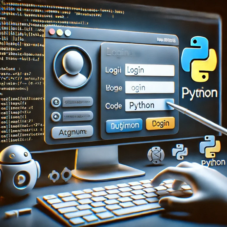 A computer screen showing a web browser being automated using Selenium with Python